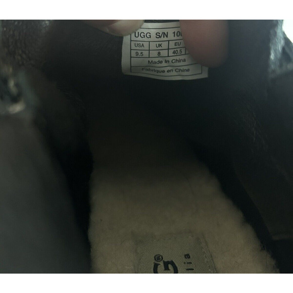 Ugg Alexandria Wedge Boot Women's Ankle Bootie Size 9.5 Lined - Picture 9 of 11